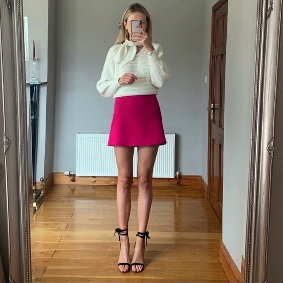 Zara Bow Collar Knit Sweater in Ecru - Picture 15 of 15